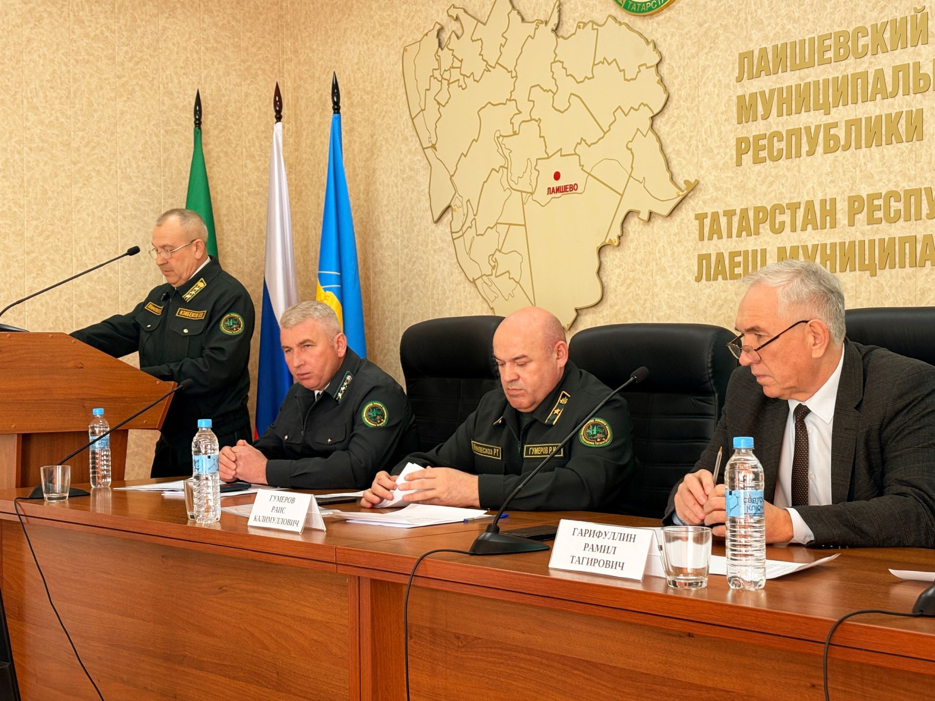 Заместитель министра лесного хозяйства РТ посетил Лаишевский район с рабочим визитом