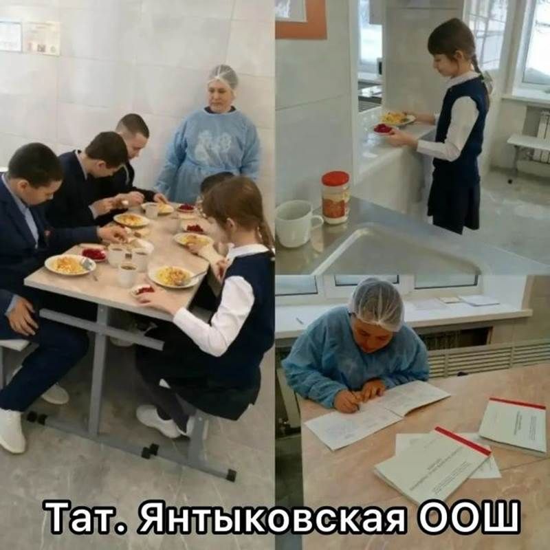 Лаеш районында мәктәп туклануын тикшерделәр
