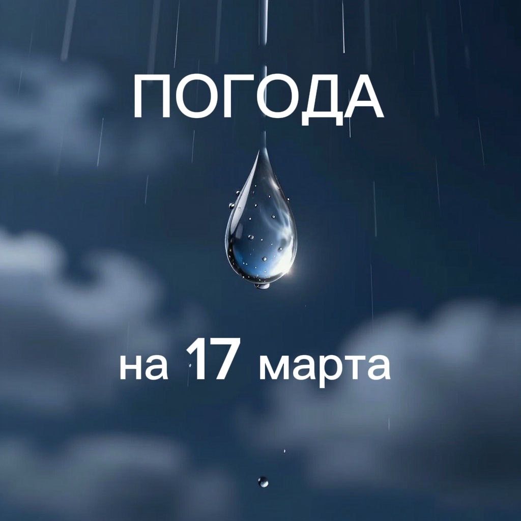 Прогноз погоды на период с 18 часов 16 марта до 18 часов 17 марта 2026 года: