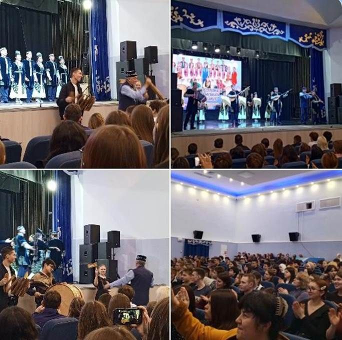 Лаеш укучылары фольклор музыка концертында булдылар
