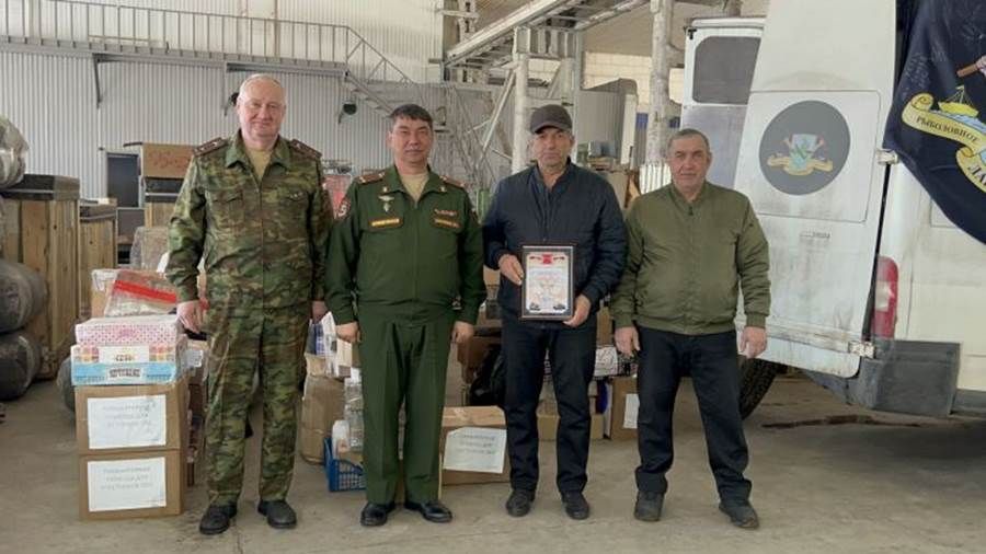 Лаеш районынан фронт сызыгына чираттагы гуманитар йөк китте