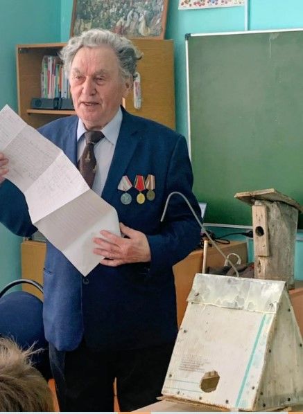 В Большекабанской школе прошёл экологический урок в честь академика Андреева