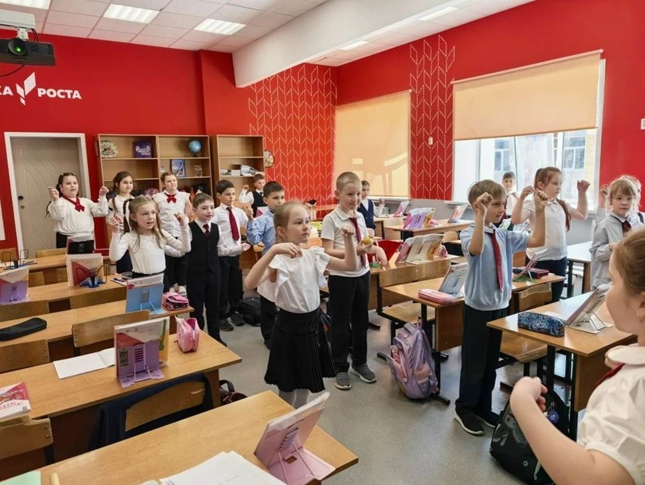 Габишев мәктәбендә Сәламәтлек көне: зарядка һәм интеллектуаль уен