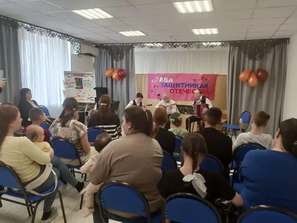 В Лаишевском реабилитационном центре состоялся концерт, посвящённый Дню Победы