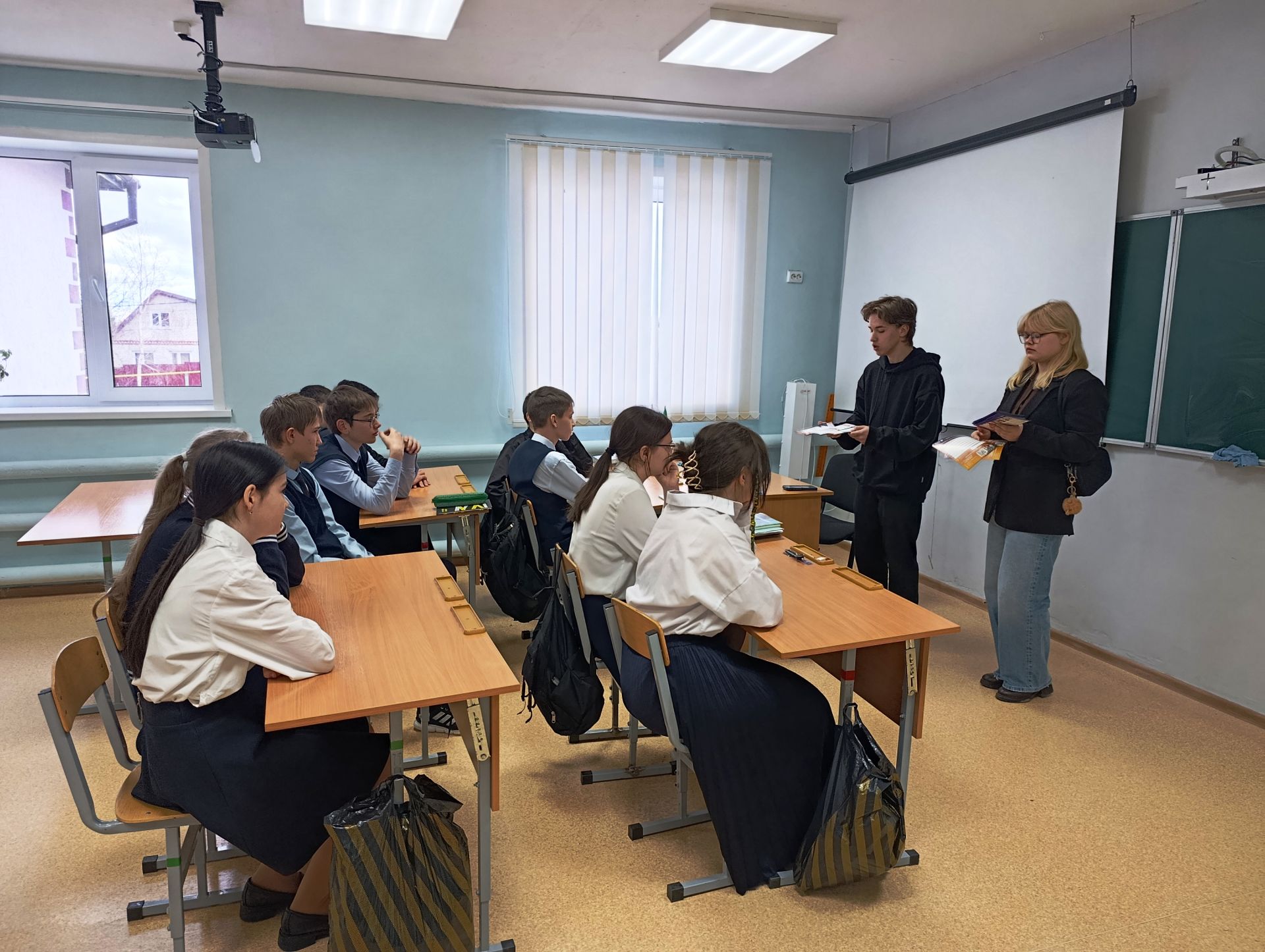 Профориентационная работа в Ташкирменской школе: знакомство с Казанским кооперативным институтом