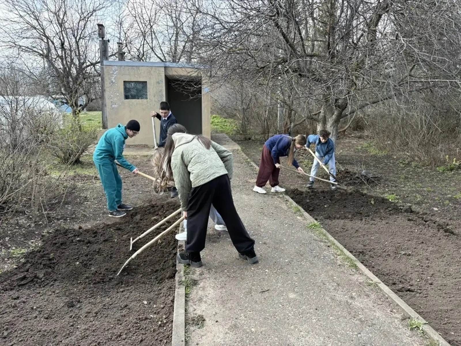 Лаеш районында Беренче майны хезмәт десанты белән каршы алдылар
