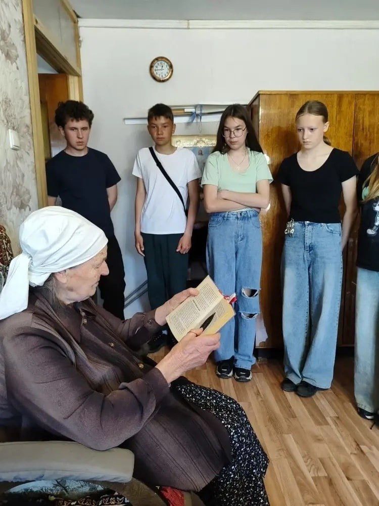 Молодёжь Лаишевского благочиния выразила благодарность труженикам тыла и детям войны