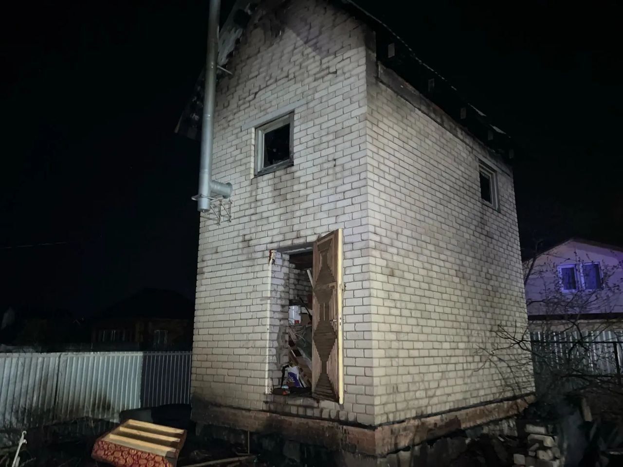 Ночной пожар в СНТ «Бытовик»: погиб человек