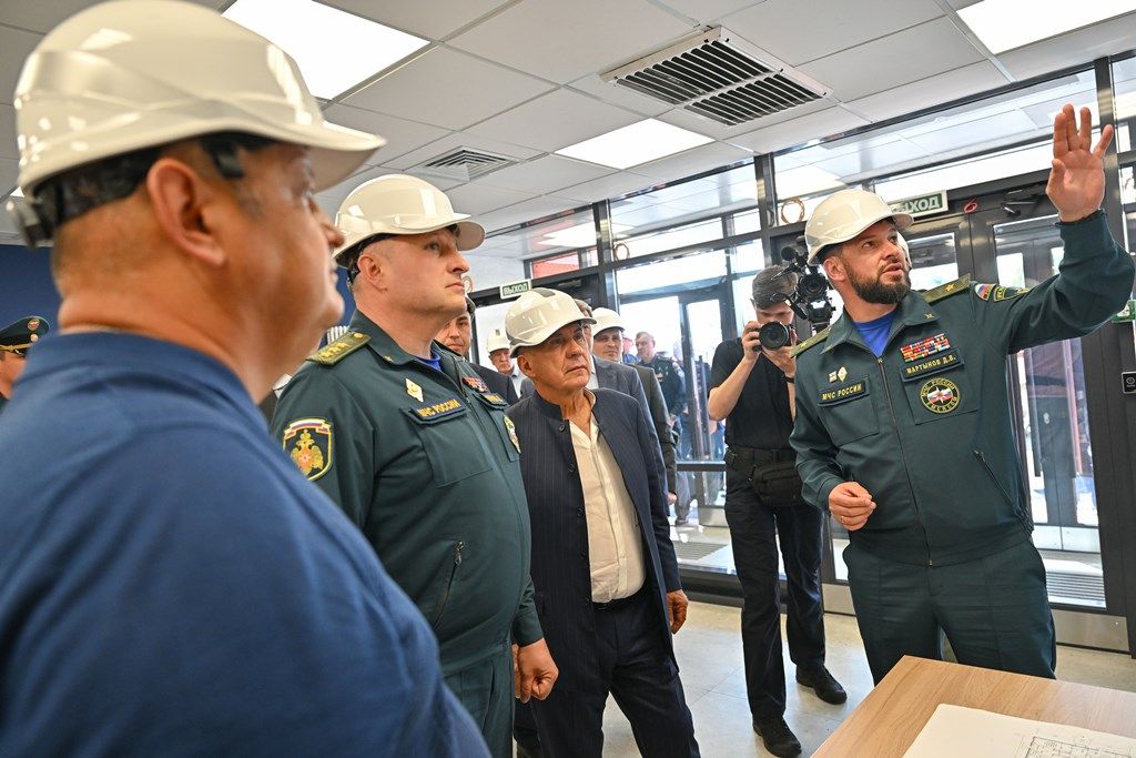 В Лаишевском районе Татарстана строится супербаза спасателей