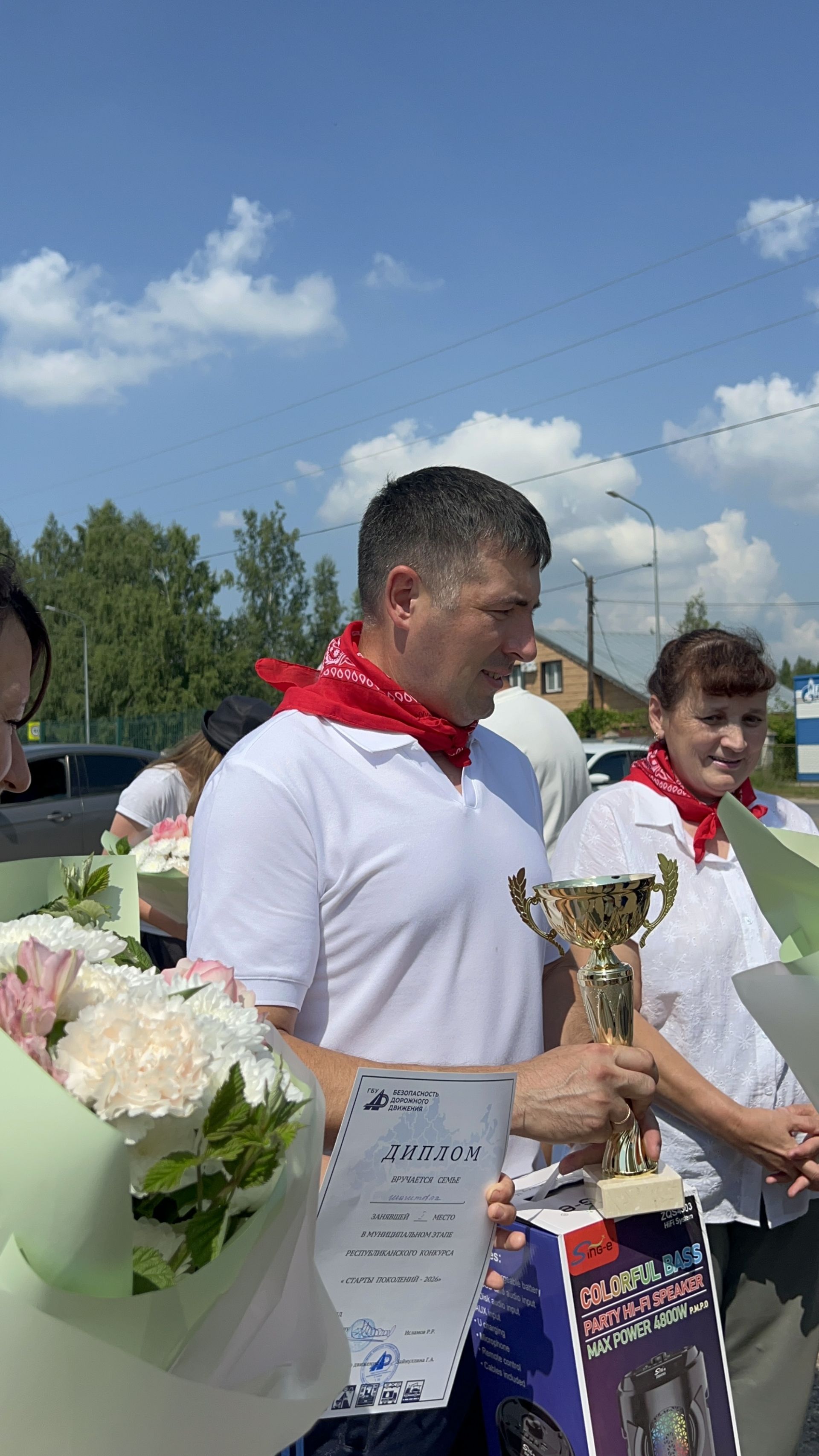 В Лаишево семьи объединились на «Стартах поколений»