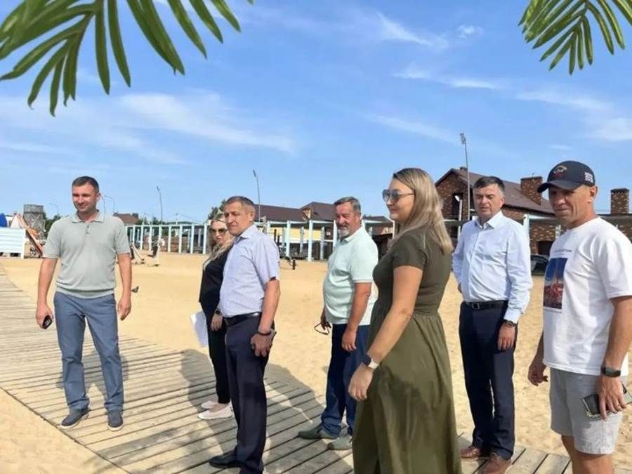 Лаеш районында җәмәгать киңлекләренең җәйге сезонга әзерлеге тикшерелде