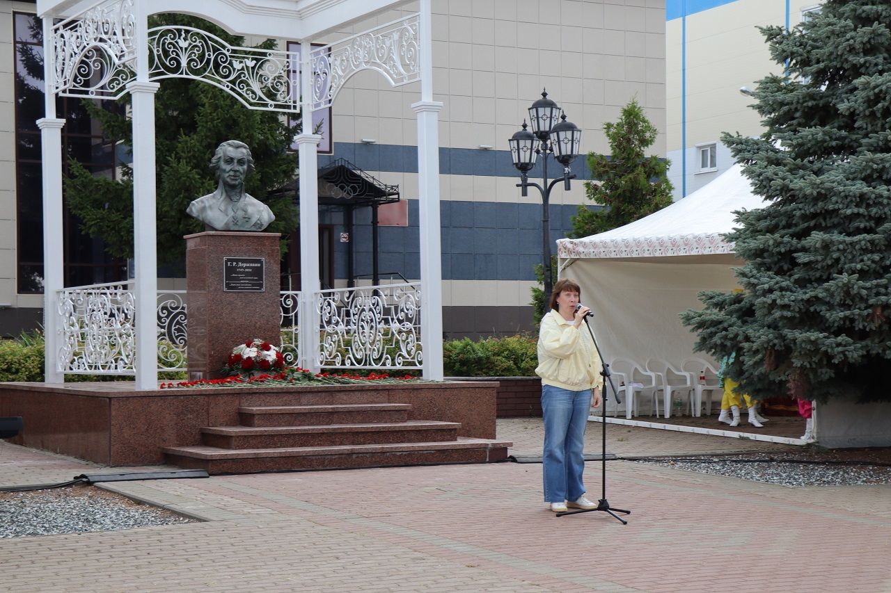 В Лаишеве отметили 283-летие со дня рождения Гавриила Державина