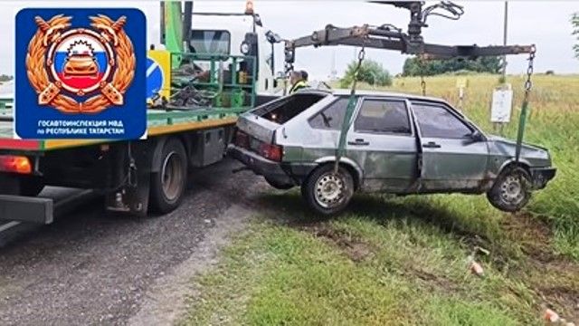 В Лаишевском районе нетрезвый водитель совершил ДТП