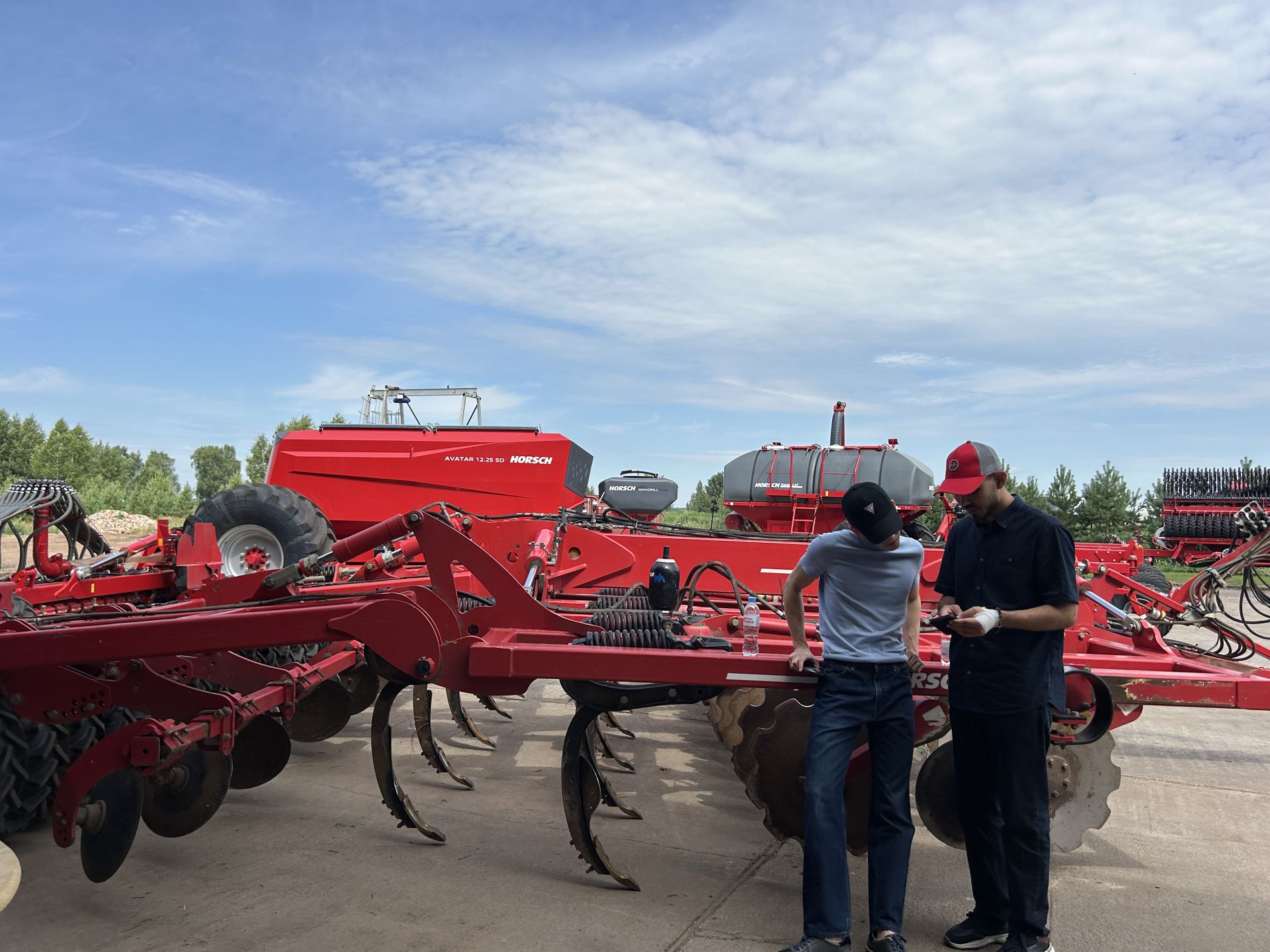 В Бутырях прошёл День поля HORSCH: современные технологии для эффективного земледелия