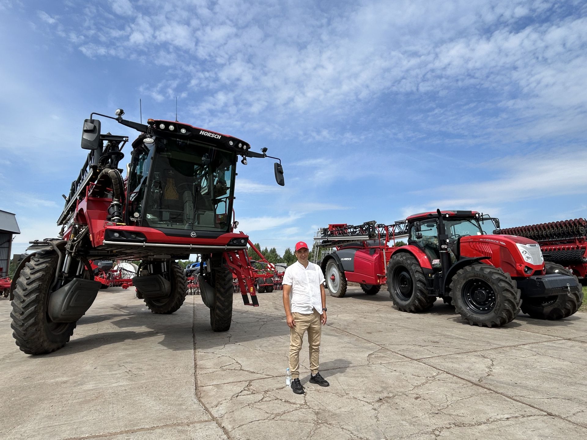 В Бутырях прошёл День поля HORSCH: современные технологии для эффективного земледелия