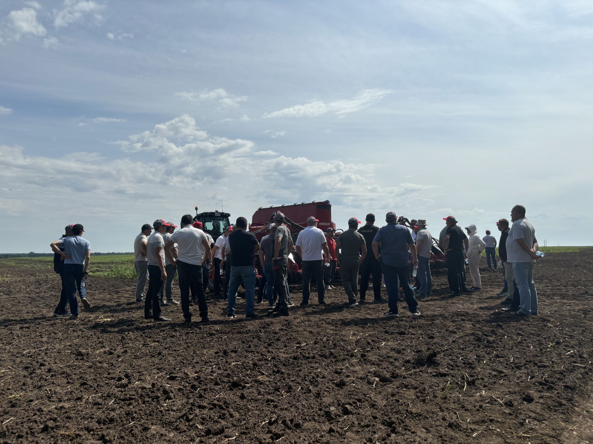 В Бутырях прошёл День поля HORSCH: современные технологии для эффективного земледелия
