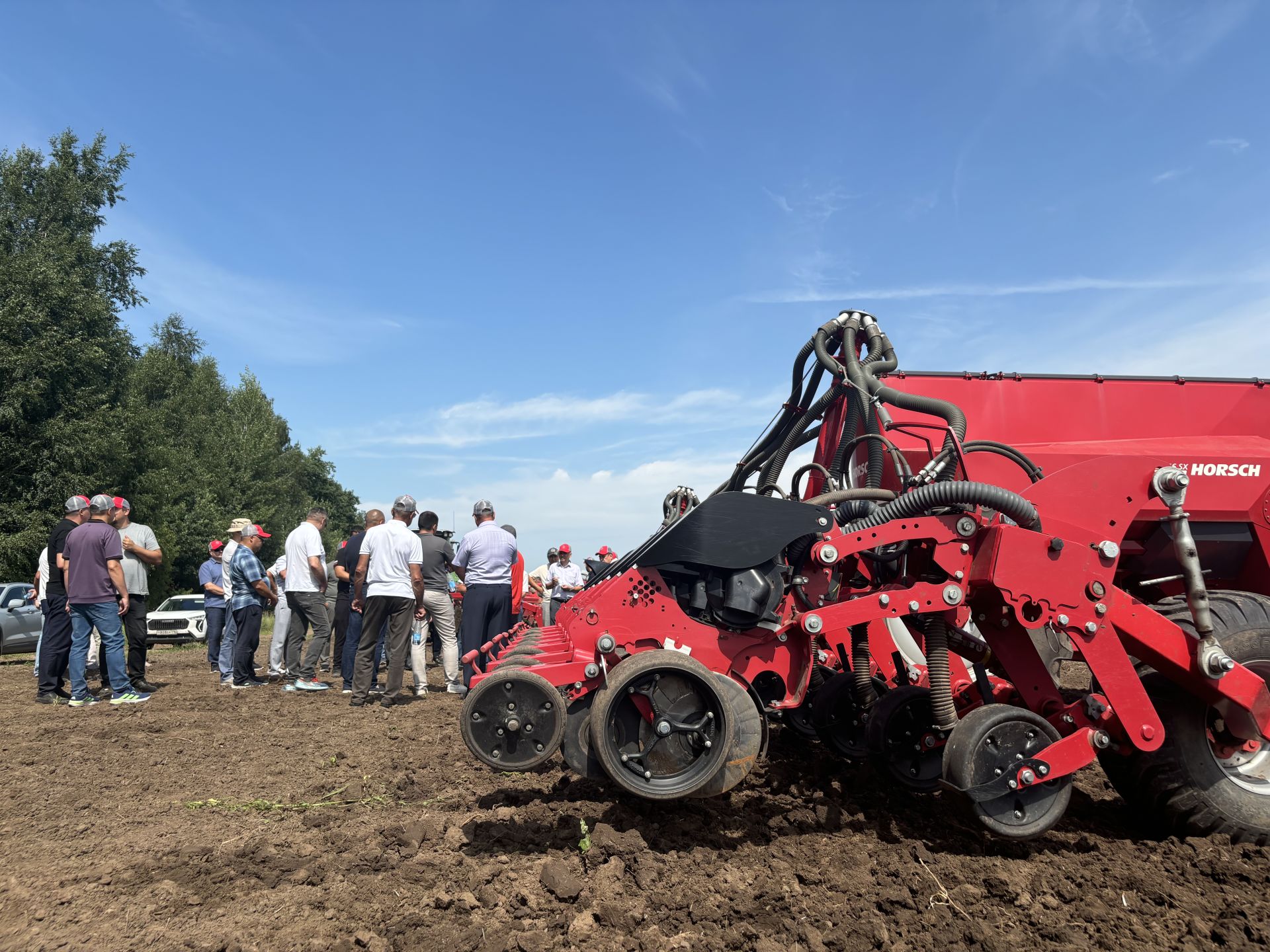 В Бутырях прошёл День поля HORSCH: современные технологии для эффективного земледелия