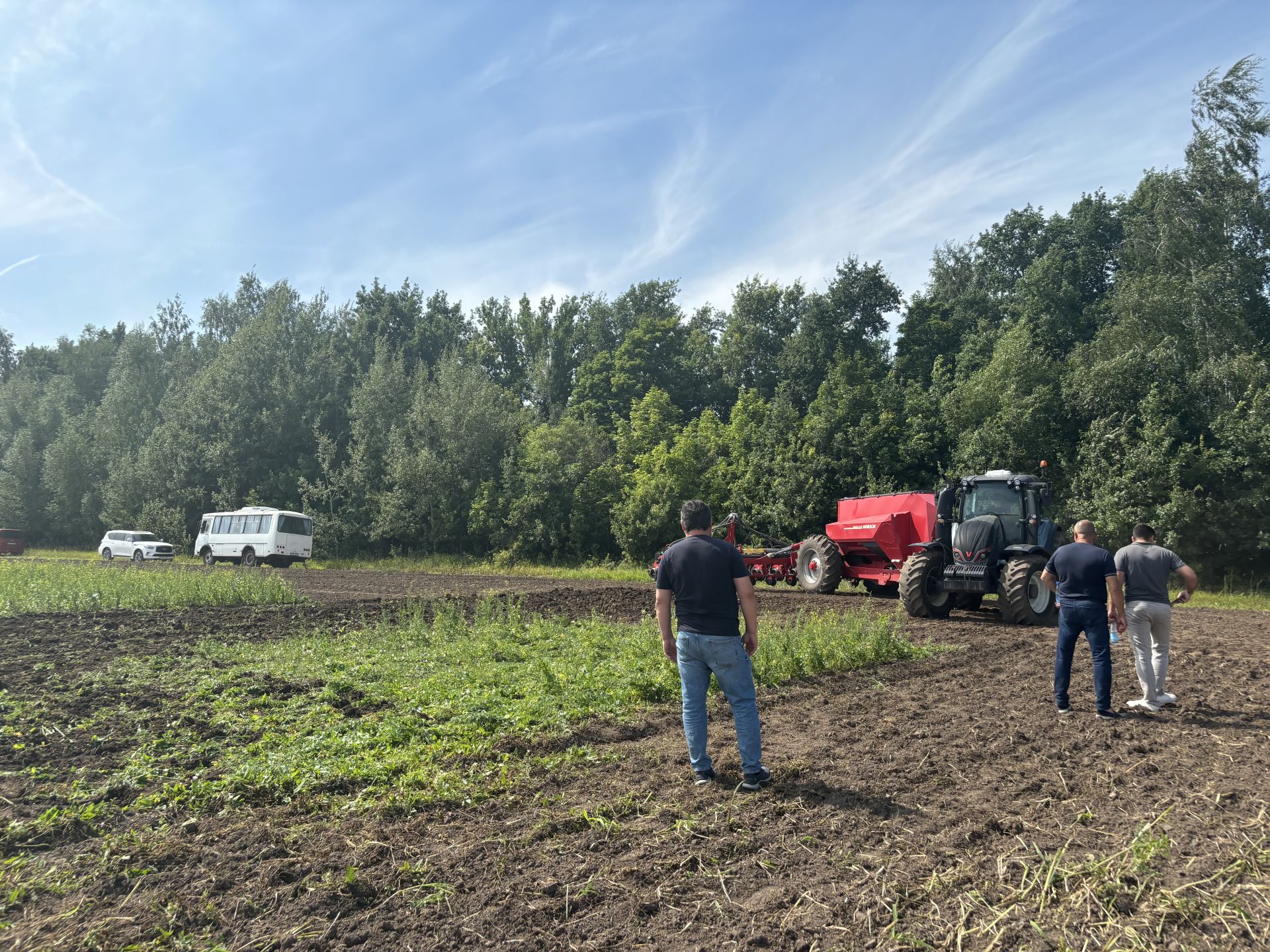 В Бутырях прошёл День поля HORSCH: современные технологии для эффективного земледелия