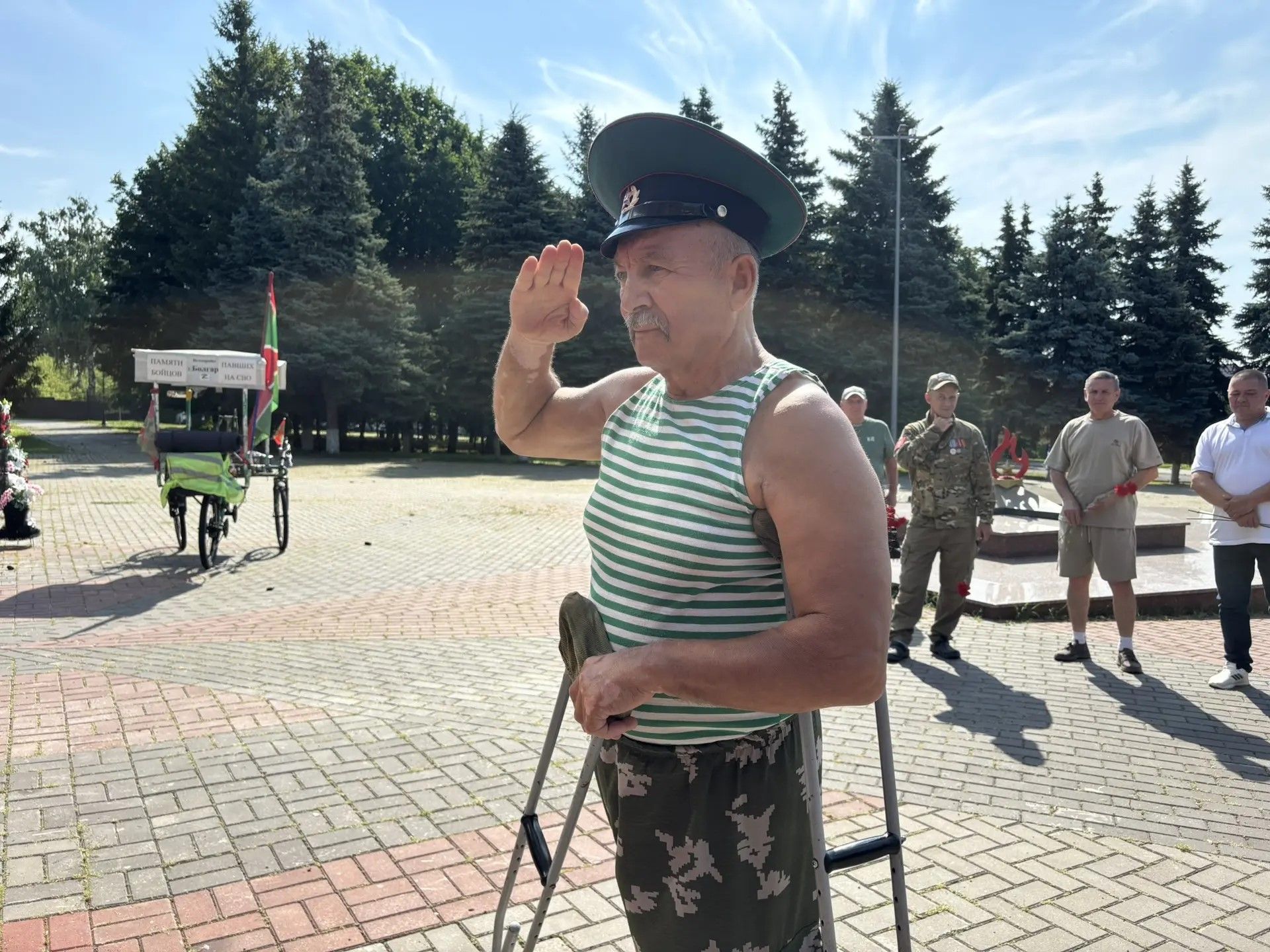 Маршрут Рашида Зиатдинова объединил районы Татарстана в память о героях