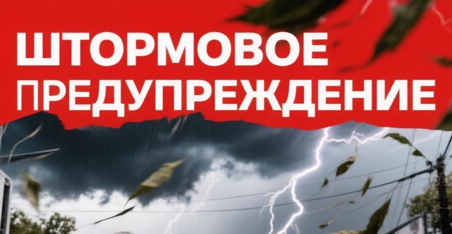 В Татарстан идут дожди с сильным ветром