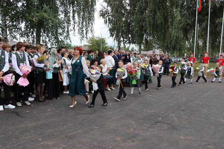 В школах Лаишевского района звенит первый звонок нового учебного года