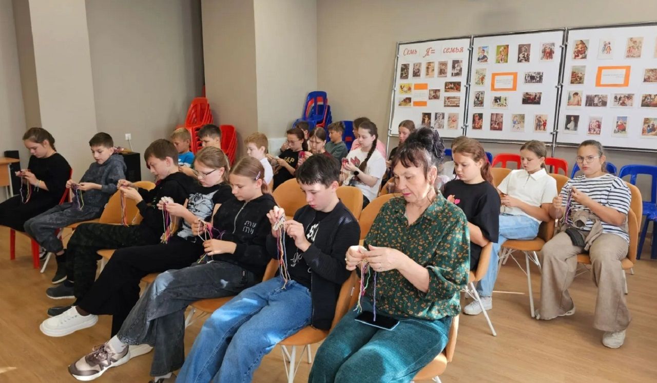 Лаишевские школьники познакомились с лоскутным шитьем