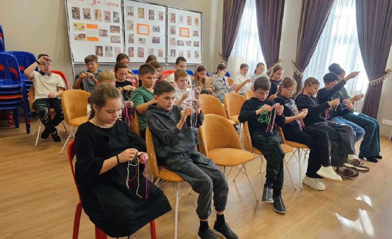 Лаишевские школьники познакомились с лоскутным шитьем