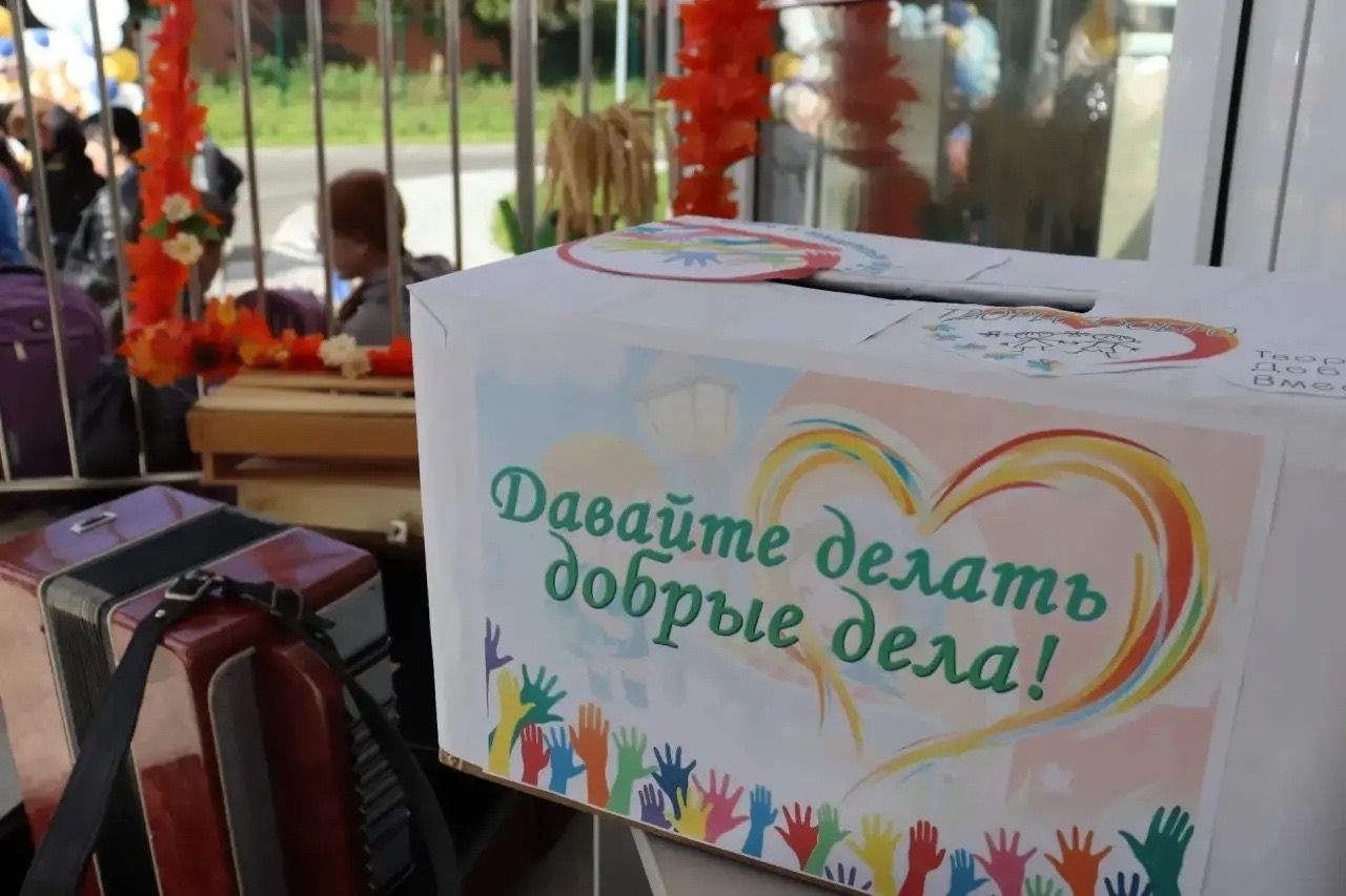 В Лаишевском районе провели ярмарку, которая согрела сердца