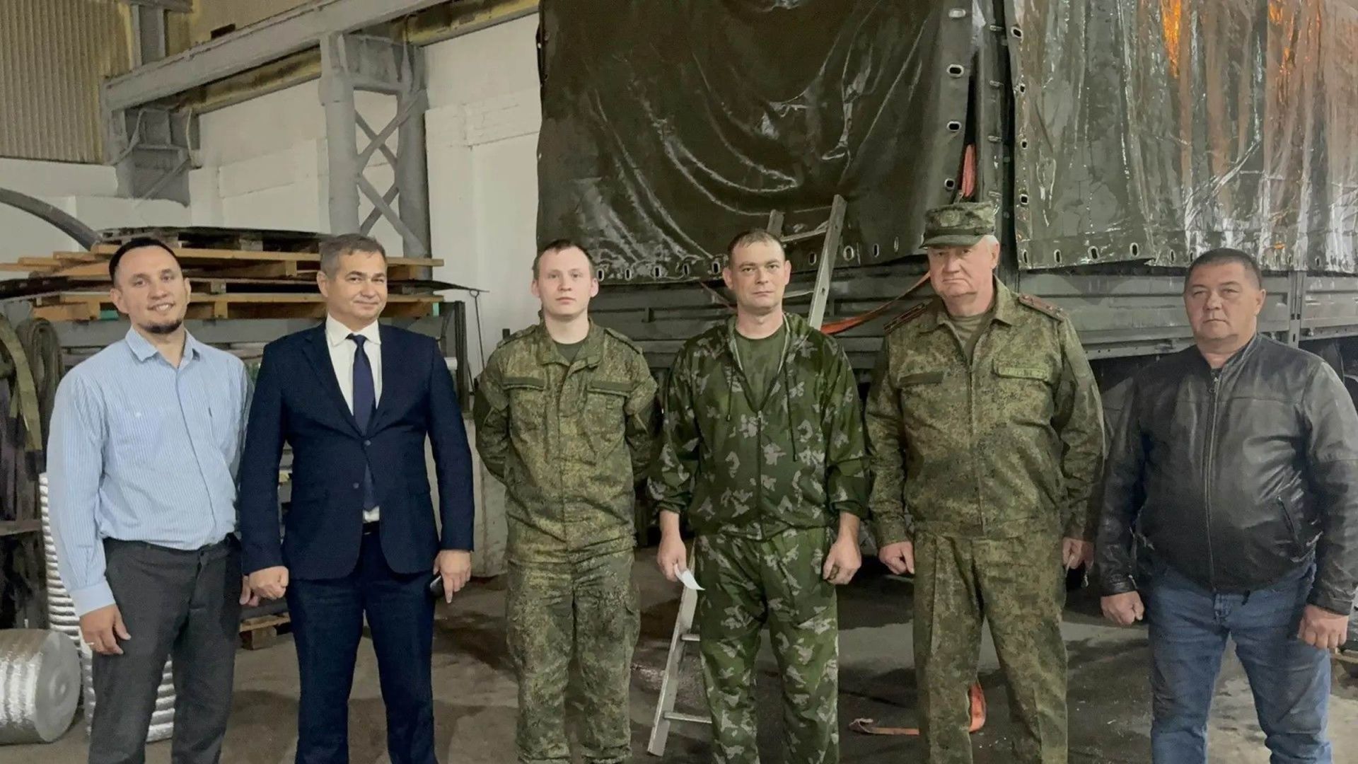 Лаешлылар фронтка 39 нчы зур гуманитар ярдәм  озатты