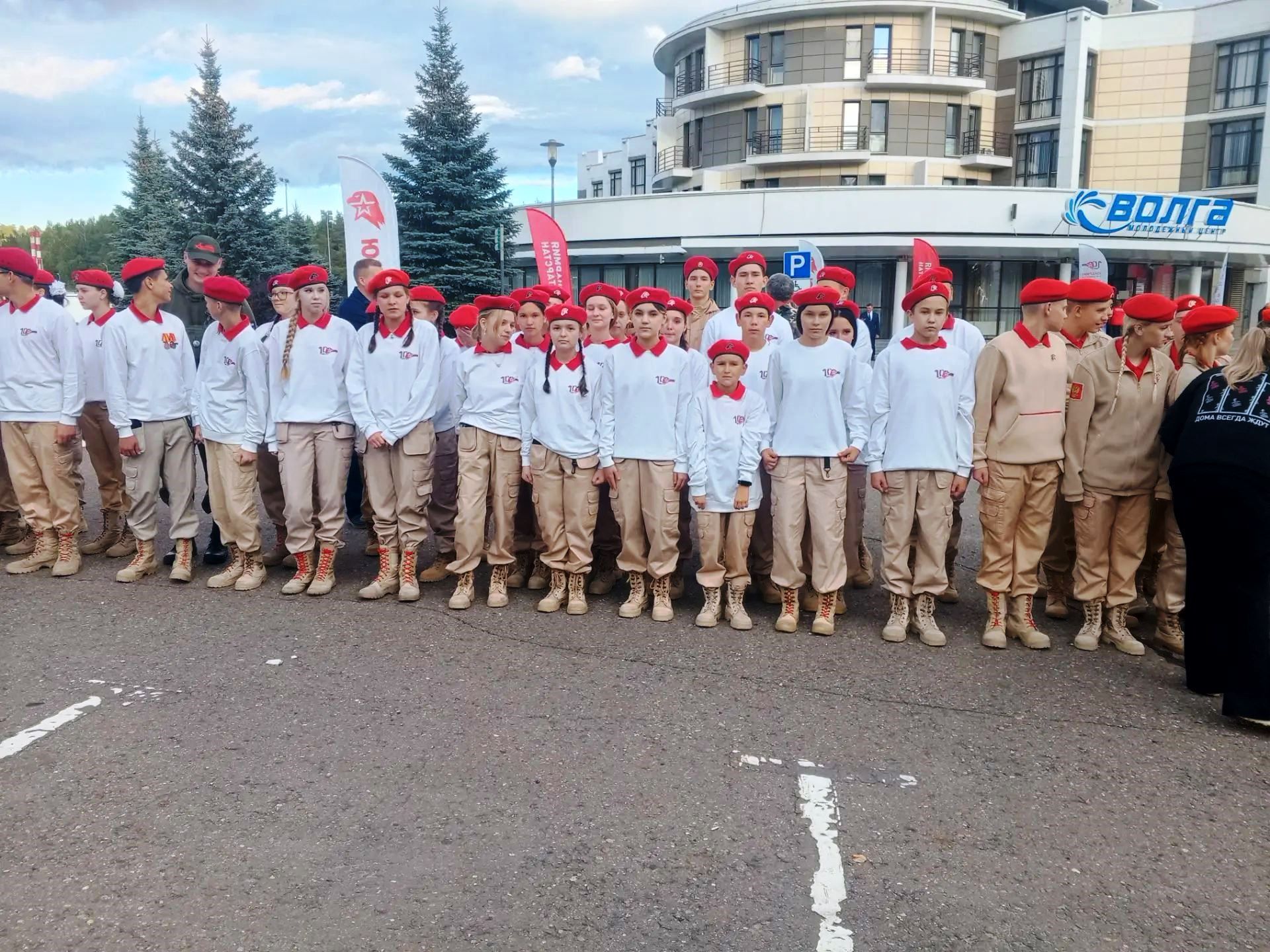 Юнармейцы из Лаишевского района принимают участие в окружном форуме ПФО