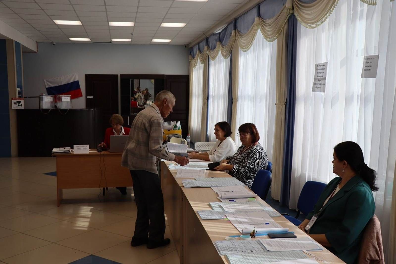 Лаешта Социалистик Хезмәт Герое Фидус Әсхәдуллин тавыш бирде