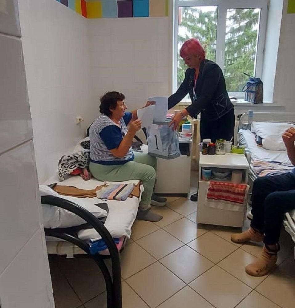 Пациенты Лаишевской больницы не остались в стороне от голосования