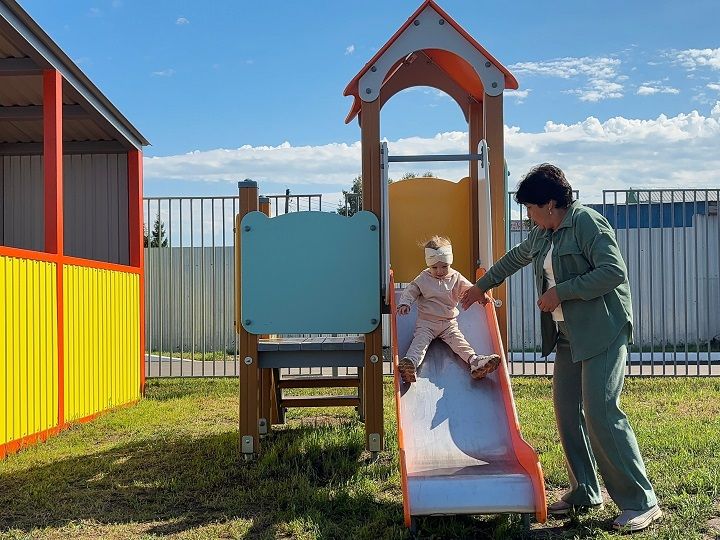 В Лаишевском районе после капитального ремонта открылся детский сад и ФАП