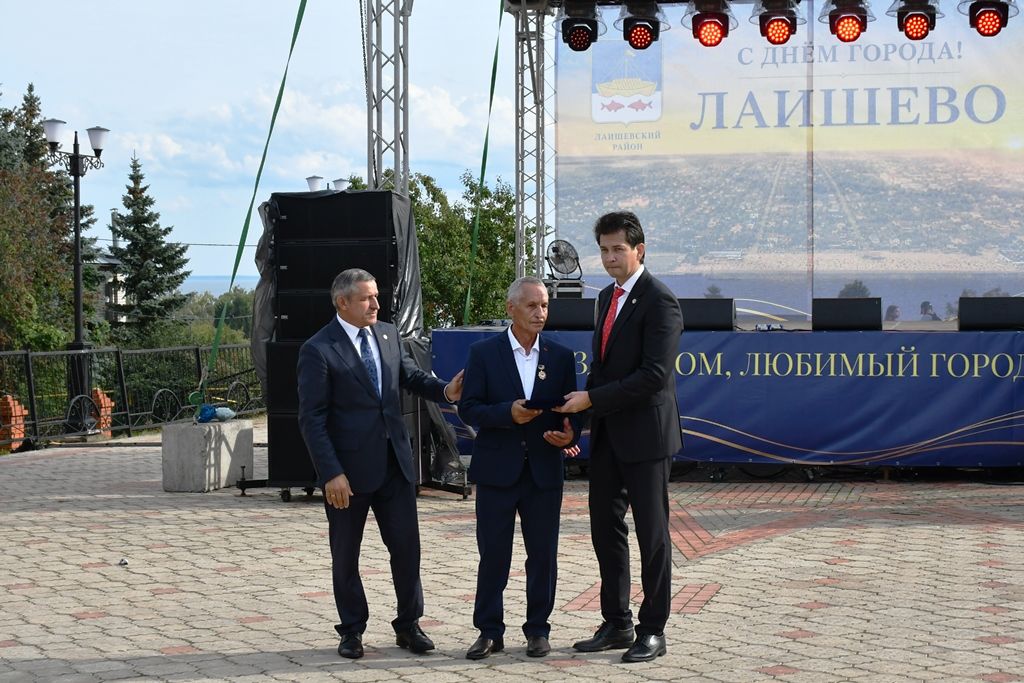 День города запомнился лаишевцам вручением наград
