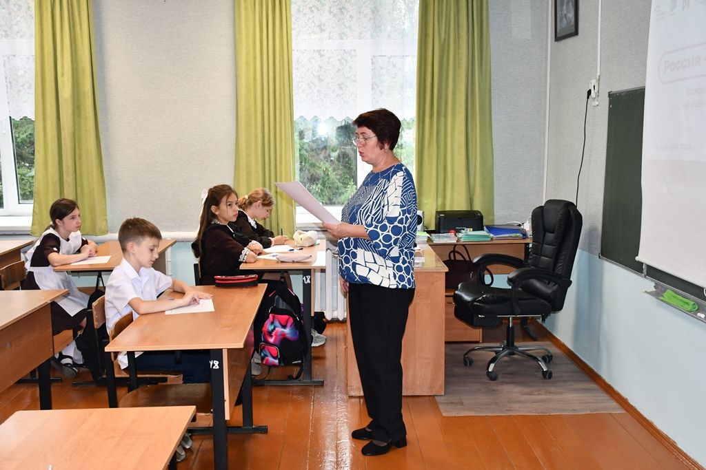 Ученики школ Лаишевского района присоединились ко Всероссийской акции