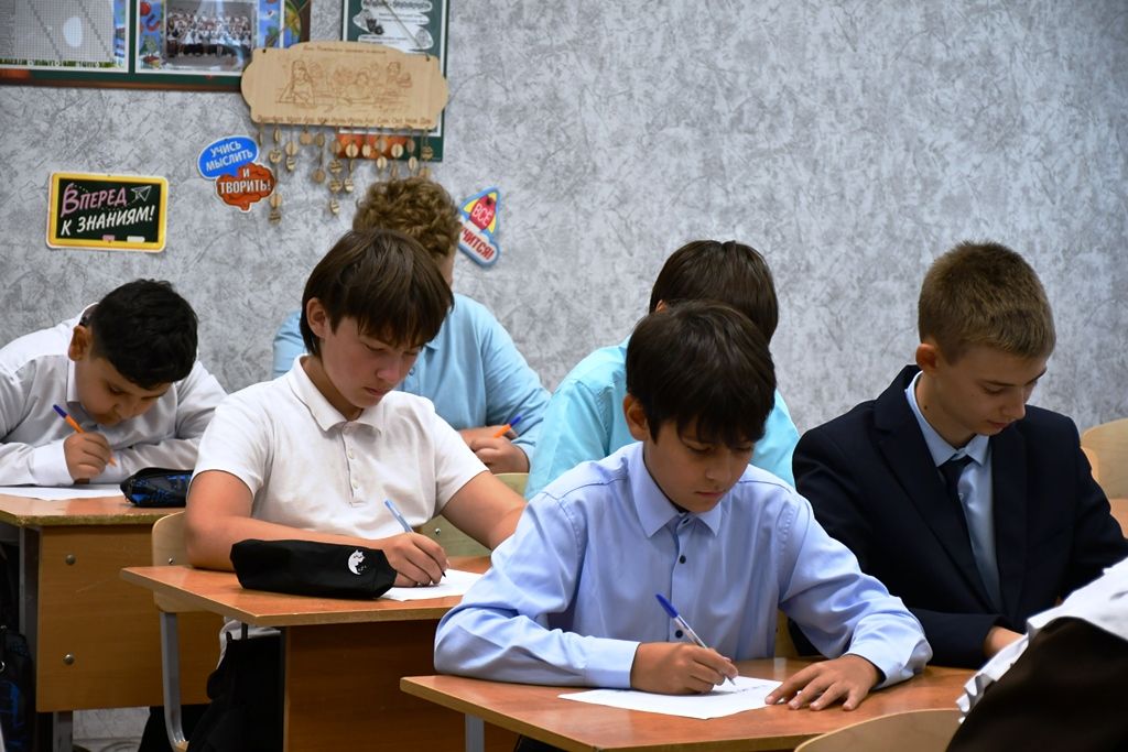 Ученики школ Лаишевского района присоединились ко Всероссийской акции