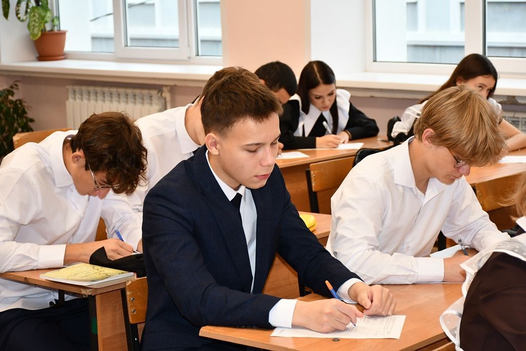 Лаеш районы мәктәпләре укучылары Бөтенроссия акциясенә кушылдылар