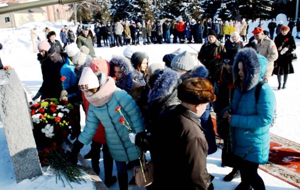 Митинг в парке Победы Лаишева 15 февраля 2018 года