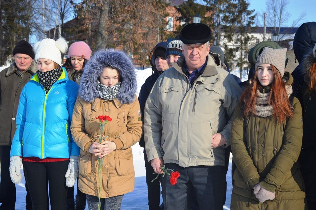 Митинг в парке Победы Лаишева 15 февраля 2018 года