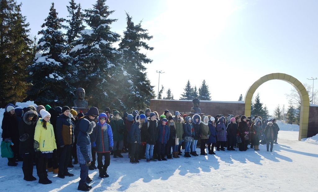 Митинг в парке Победы Лаишева 15 февраля 2018 года