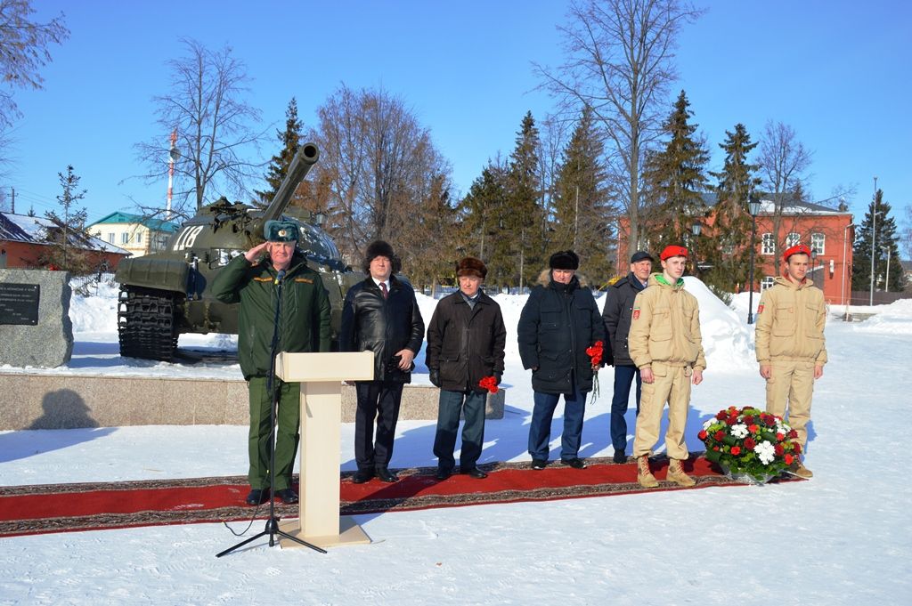 Митинг в парке Победы Лаишева 15 февраля 2018 года