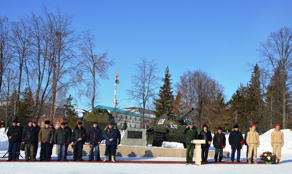 Митинг в парке Победы Лаишева 15 февраля 2018 года