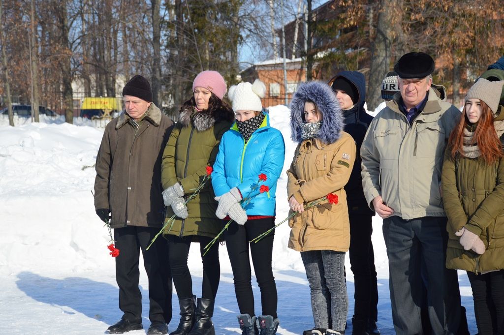 Митинг в парке Победы Лаишева 15 февраля 2018 года