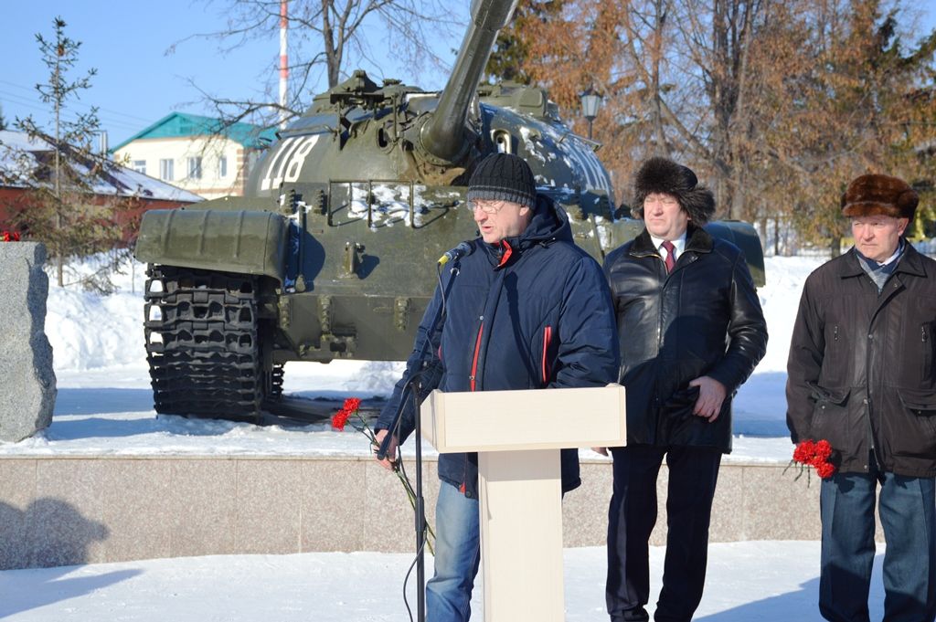 Митинг в парке Победы Лаишева 15 февраля 2018 года