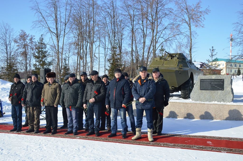 Митинг в парке Победы Лаишева 15 февраля 2018 года