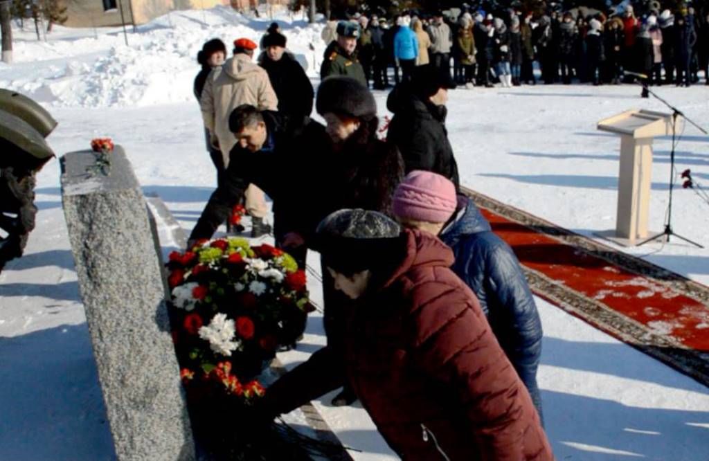 Митинг в парке Победы Лаишева 15 февраля 2018 года