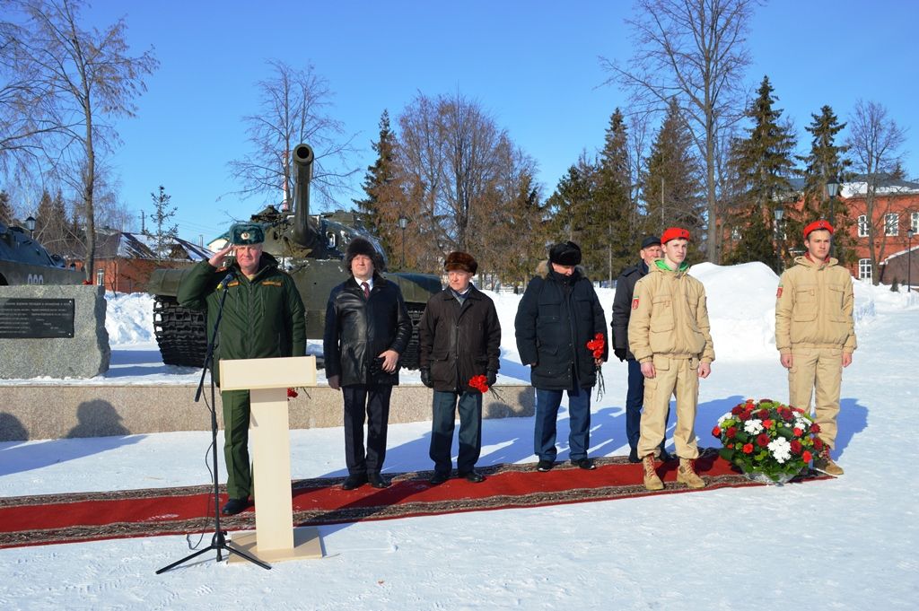 Митинг в парке Победы Лаишева 15 февраля 2018 года