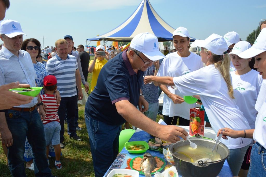 Фестиваль ухи в Лаишево 15.07.2018. Набережная Камы