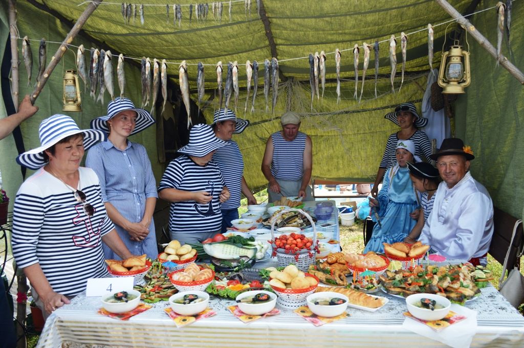 Фестиваль ухи в Лаишево 15.07.2018. Команды района