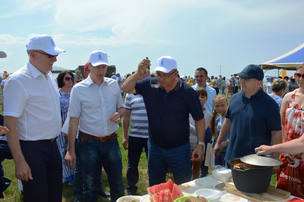 Фестиваль ухи в Лаишево 15.07.2018. Набережная Камы